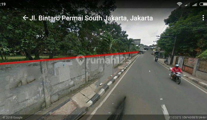 Dijual Cepat Tanah Bintaro Permai Jakarta Selatan 1