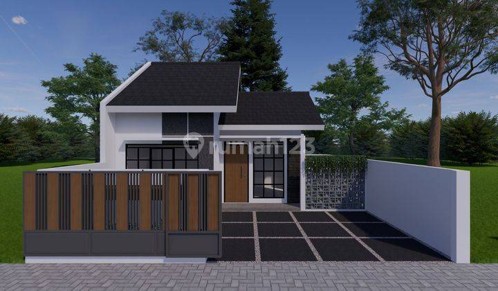 Rumah satu lantai galning green view 1