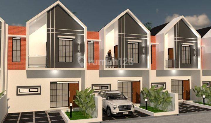 Rumah dua lantai galning green view (SHM) 2