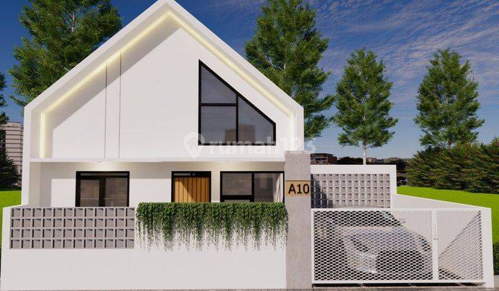 Rumah 1 lantai minimalis modern pramartha asri 1