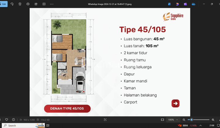 Dijual Rumah Investasi Nyaman, Aman Dan Strategis di Purbalingga 2