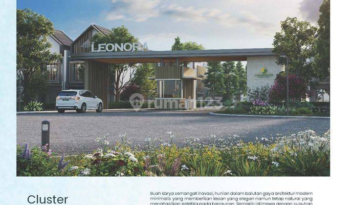 5 Menit Ke Karawaci Bsd City Lokasi Premium At Leonora 3 Kamar 2