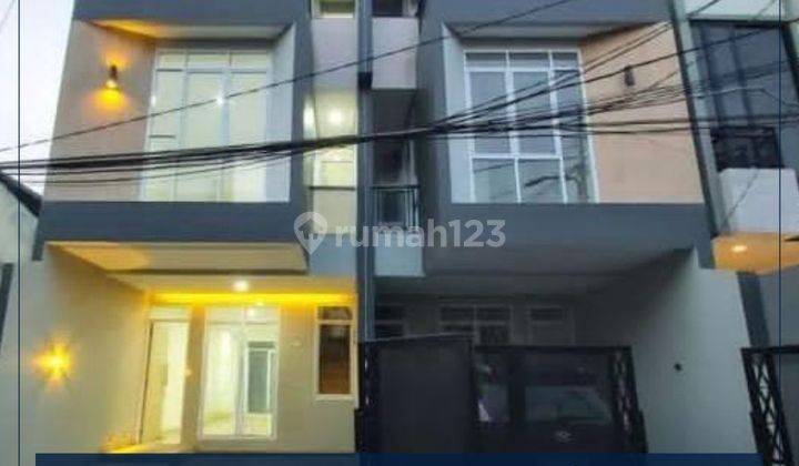 Dijual Cepat Rumah Shm 3 Lantai Baru Bangun 1