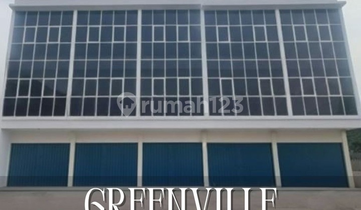 Ruko Baru 3,5 Lantai Siap Usaha di Green Ville Jakarta Barat