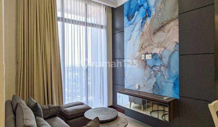 Sewa Apartemen Permata Hijau Suites 3BR Siap Huni Full Furnish 2