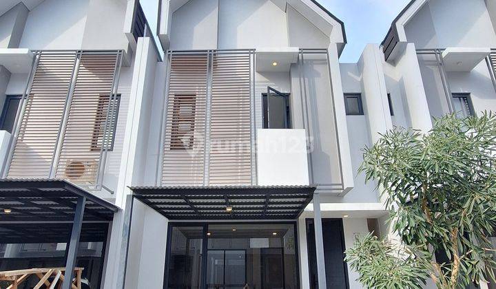 Rumah Baru Myza Bsd | 3 Kamar Furnish Baru Hadap Selatan  1