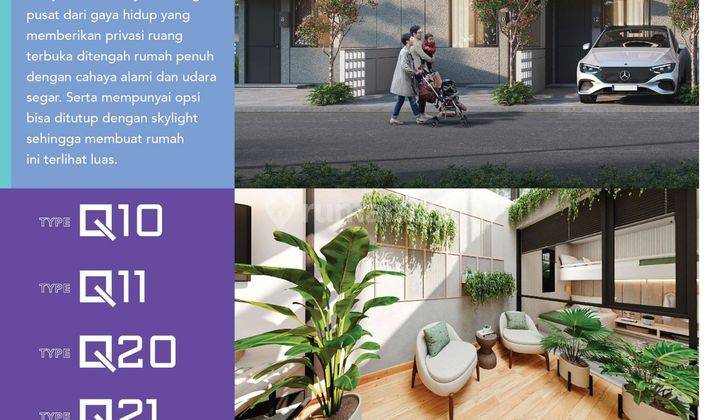 Rumah di Park serpong Legok kabupaten Tangerang Baru HGB Barat 2