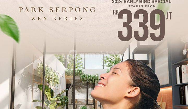 Rumah di Park serpong Legok kabupaten Tangerang Baru HGB Barat 1