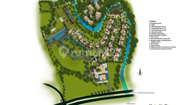 Dijual kav .daerah turis di Bali.(set Plan ada jika dibutuhkan) 1