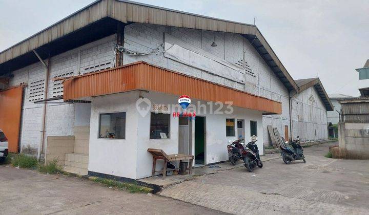 Dijual Bangunan Pabrik Gudang Siap Pakai Sukadamai Cikupa Tangerang 1