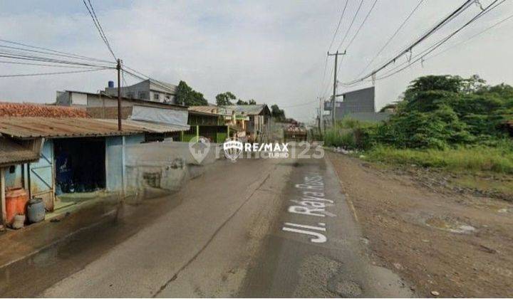 Disewakan Tanah Lokasi Strategis di Pinggir Jalan Raya Rumpin 1