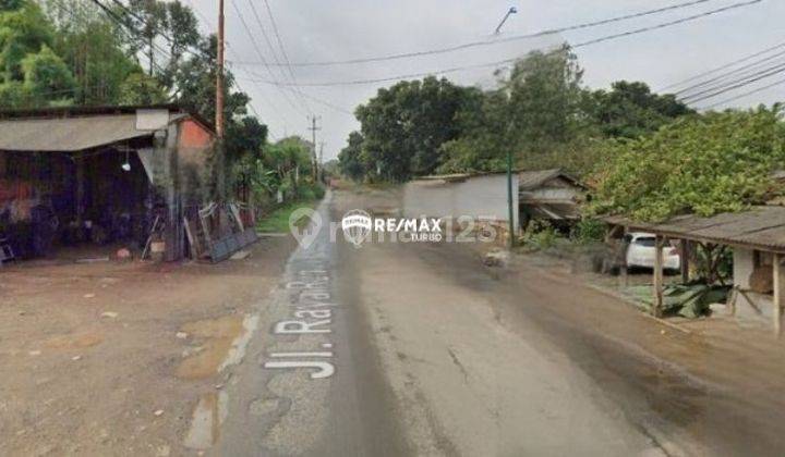 Disewakan Tanah Lokasi Strategis di Pinggir Jalan Raya Rumpin 2