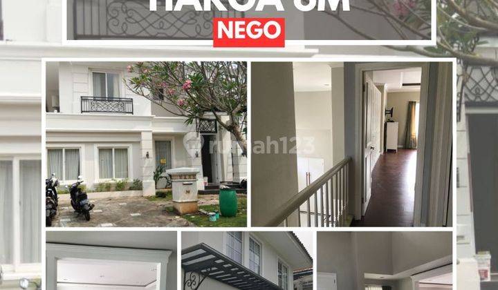 Rumah 2 Lt Sudah Full Furnished Di Cluster Taman Mediteranean 1