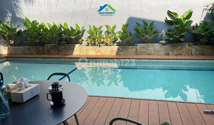 Rumah Full Furnish Ada Private Pool di Kota Wisata Cibubur 2