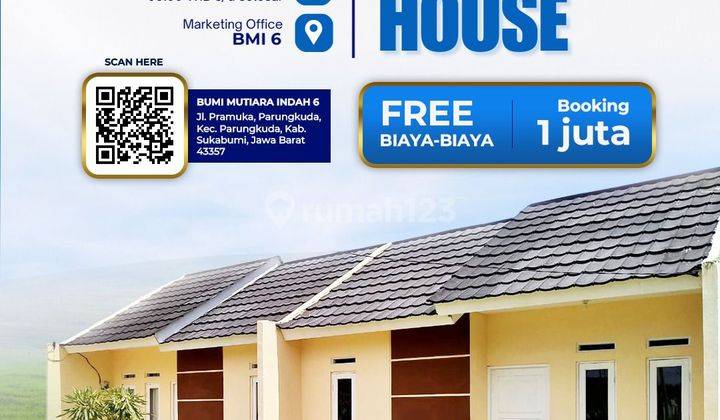 Promo Rumah Subsidi Berkonsep Cluster Di Parung Kuda Sukabumi. 2