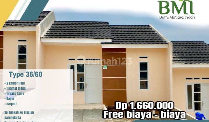 Di Jual Rumah Berkonsep Cluster Di Parung Kuda Sukabumi. 2