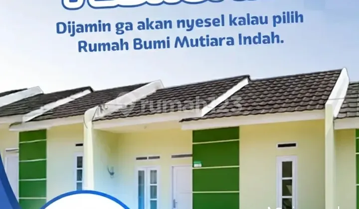 Rumah Konsep Cluster Dekat Exit Toll dan Stasiun di Parung Kuda