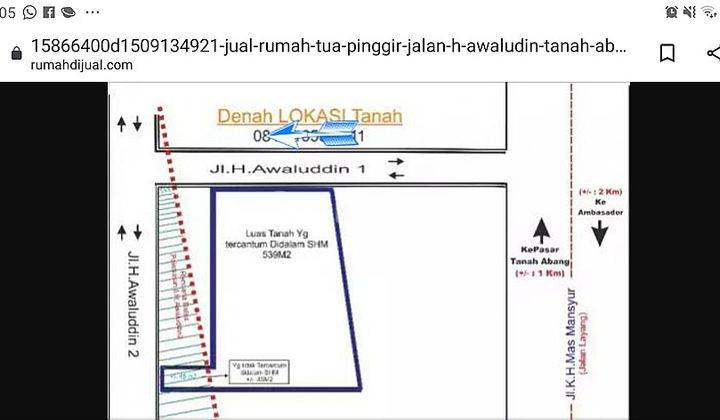 Dijual Cepat Rumah Bagus, Luas, Asri di Tanah Abang, Dki Jakarta 2