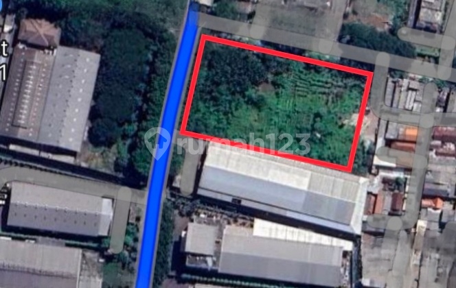 Strategis Tanah di Berbek Industri