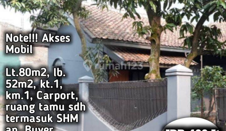 JARANG BANGET Rumah Antapani Dijual 400 Jutaan Strategis 1