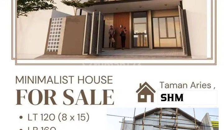 Rumah Taman Aries Brand New Harga Murah Unit Langkah 2