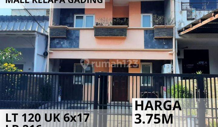 Rumah Kos Kelapa Gading Jakarta Utara Dekat MKG 1