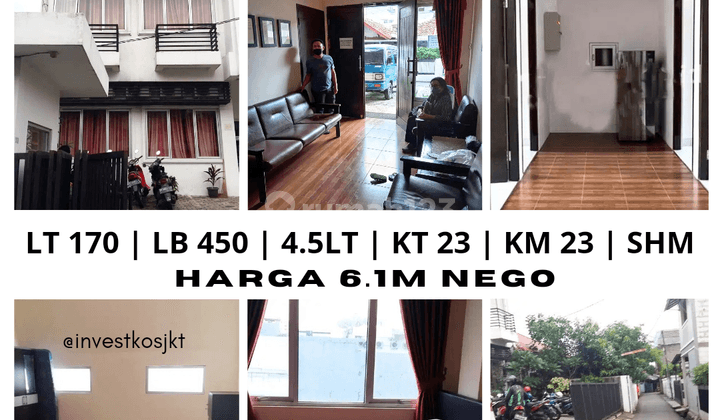 Rumah Kos Kebayoran Baru Dekat Pondok Indah Mall  1