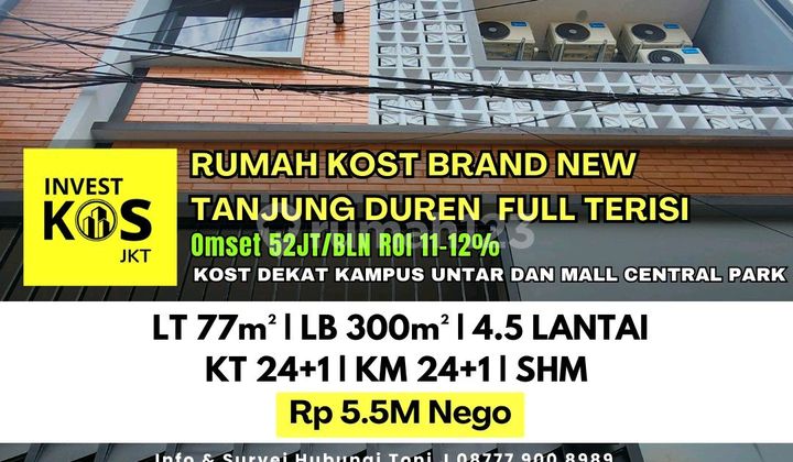 Rumah Kost Brand New Roi 11% Beli Langsung Cuan Tiap Bulan Rumah Kost Brand New Roi 11% Beli Langsung Cuan Tiap Bulan