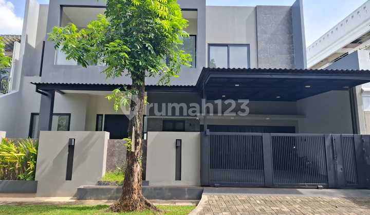 Rumah New Minimalis Dalam Cluster Bangunan Mandiri di BSD