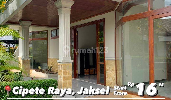 Dijual Rumah Super Cozy, di Cipete Raya, Jakarta Selatan 1