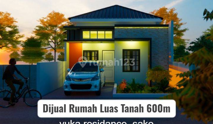 Dijual Rumah Yuka Residance Halaman Luas 1