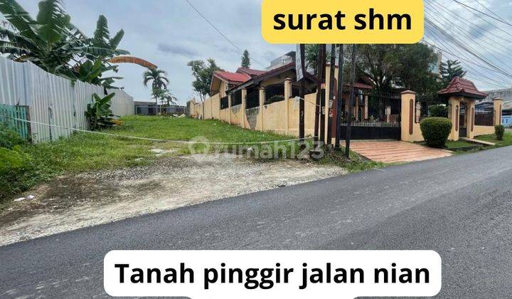 Dijual Tanah Murah Tepi Aspal Jl Mangkunegara 1