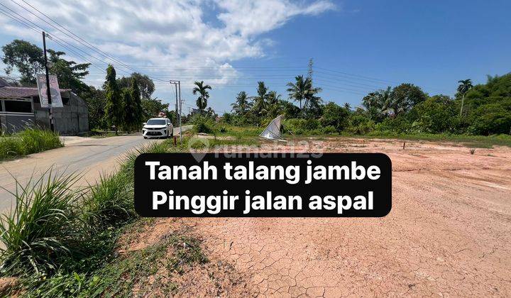 Tanah Kavling Talang Jambe Jl Padat Karya 2