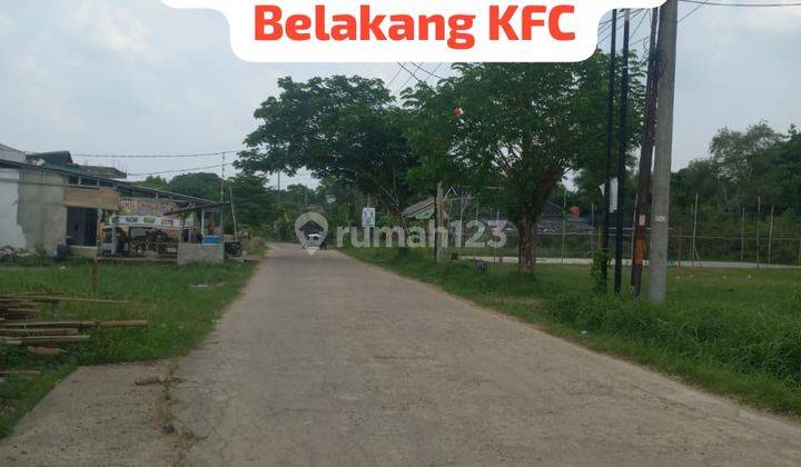 Dijual Tanah Belakang Kfc Jl Kol H Burlian 1