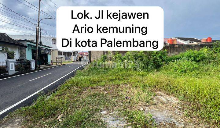 Dijual Tanah Area Jl Abihasan Dekat Ptc Mall Palembang 1