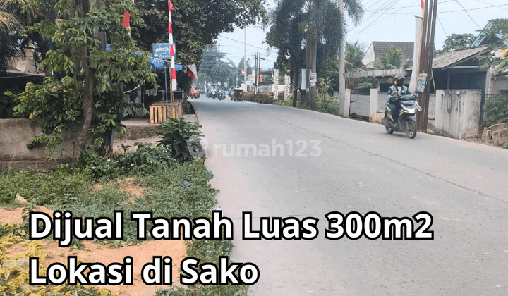 Dijual Tanah Pinggir Jalan Sako Dekat Indogrosir 2