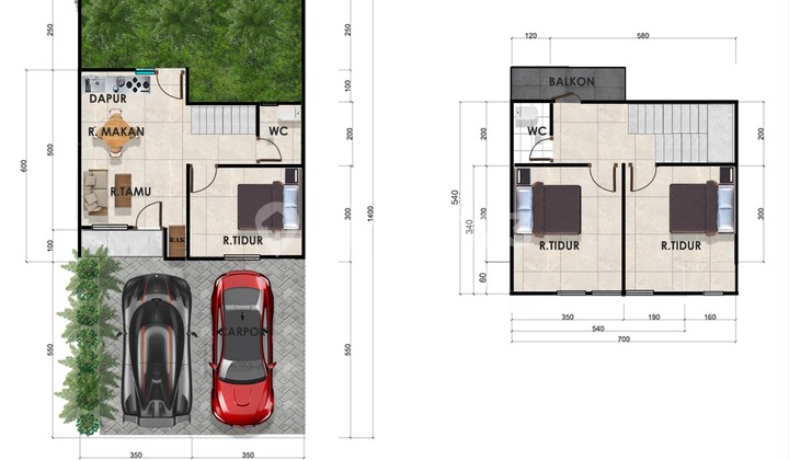 For Sale House Palembang City Center Near Rs Sit Ifatimah 2