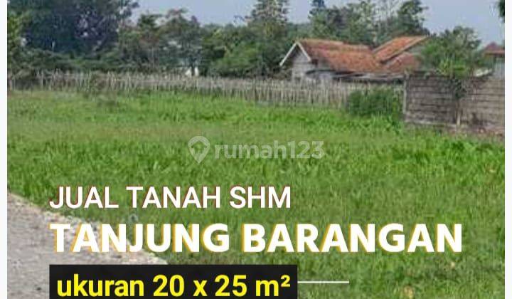 Dijual Tanah Tanjung Barangan Luas 500M Dekat Rumah Walikota 1