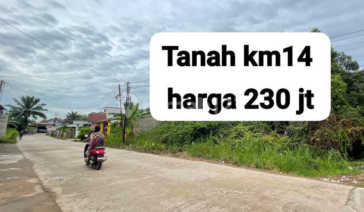 Jual Tanah Area Km14 Palembang Dekat Danau Tanah Mas