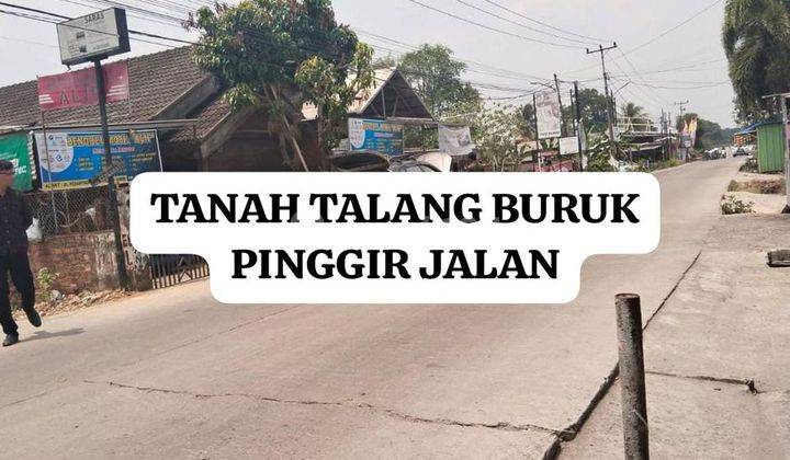 Tanah Pinggir Jalan 18X20M Jl Sulaiman Amin 1