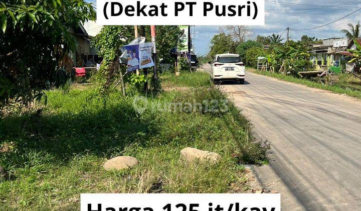 Dijual Tanah Jl Irigasi Dekat Pt Pusri Kota Palembang 1