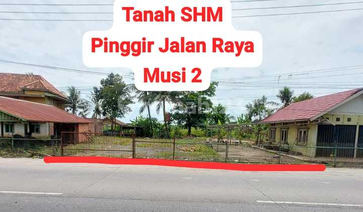 Land by the Main Road Near Keramasan Palembang Toll Road Land by the Main Road Near Keramasan Palembang Toll Road