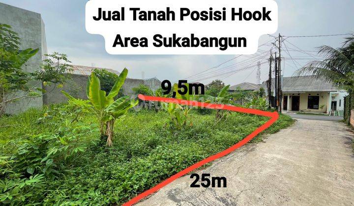 Dijual Tanah Murah Siap Bangun Jl Pendidikan Sukabangun 1