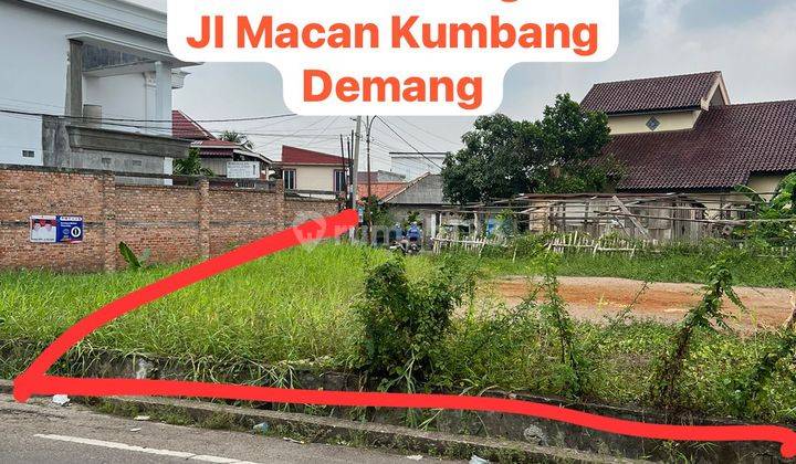 Dijual Tanah Demang Jl Macan Kumbang Kota Palembang 1