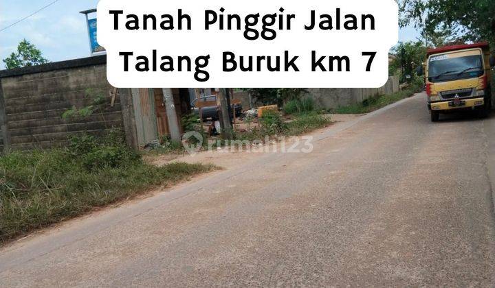 Tanah Talang Buruk Km 7 Tepi Aspal Kota Palembang 1