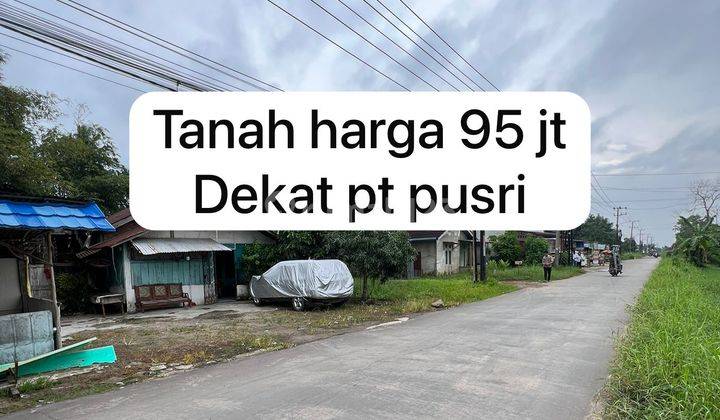 DIJUAL TANAH ARAH PT PUSRI  KOTA PALEMBANG 1