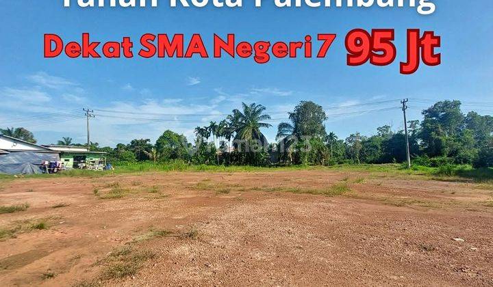 tanah kavlingan 95 jt dekat PT Pusri Palembang 1
