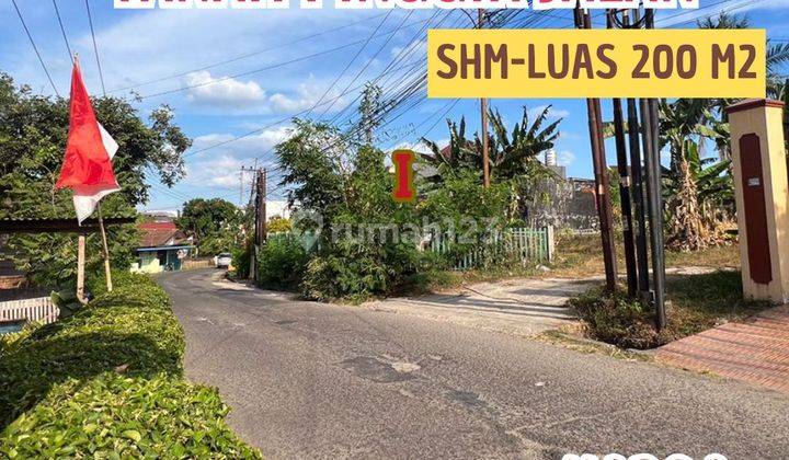 Jual Tanah Luas 200m Jl Mangkunegara Kota Palembang 1