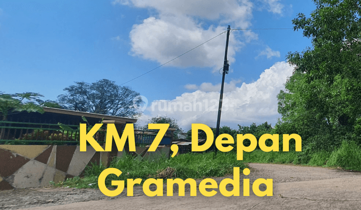 Dijual Tanah Km 7 Depan Gramedia Kota Palembang 2