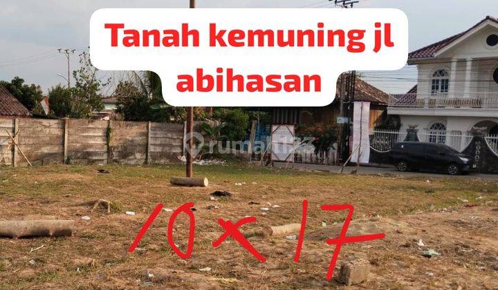 Dijual Tanah K kosong Palembang Jl Abihasan Dekat Polsek 1